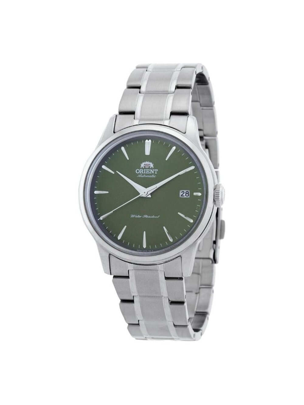 NWT Orient Bambino Automatic Green Dial Watch